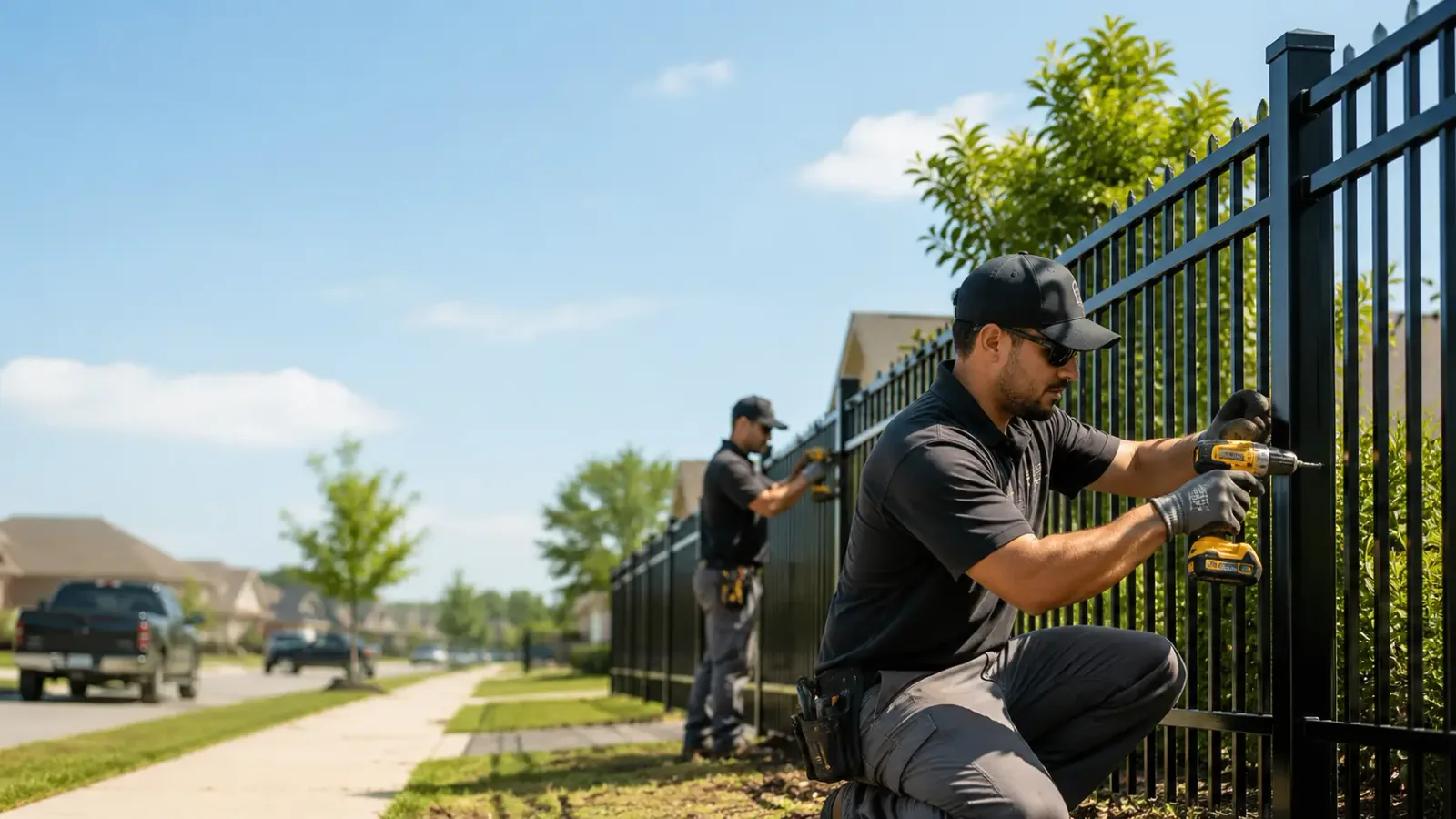 Metal Fence Installation in Fayville, MA